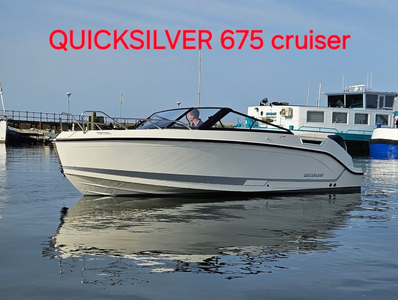 Active 675 Cruiser | Quicksilver Boats | 175pk v6 | TOPSTAAT, Watersport en Boten, Elektrische start, 120 tot 200 pk, Zo goed als nieuw