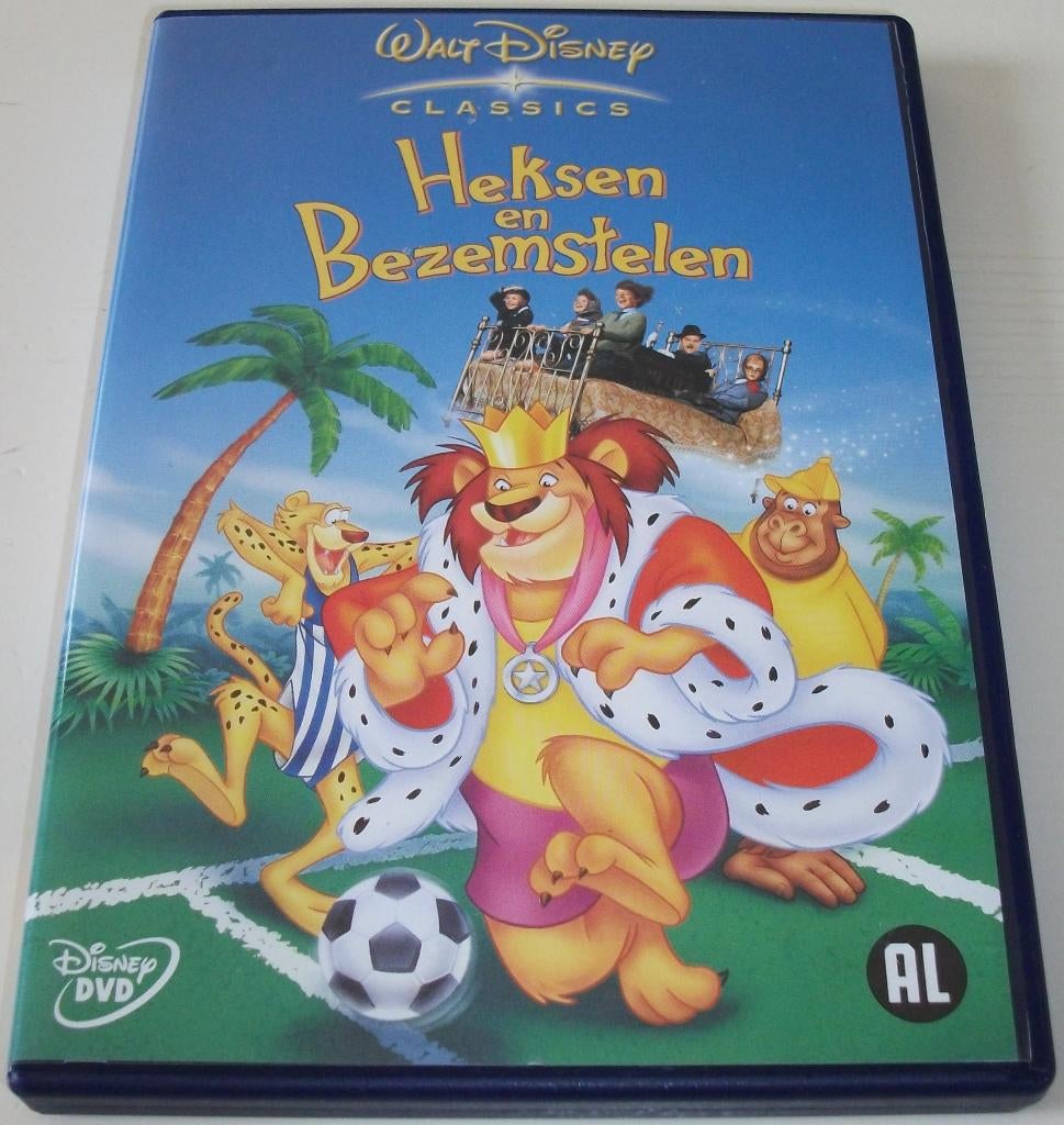 Dvd *** HEKSEN EN BEZEMSTELEN *** Walt Disney, Avontuur, Alle leeftijden, Ophalen of Verzenden, Zo goed als nieuw