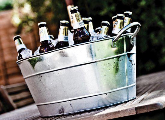 Zinken drankbak - drankteil - ijsemmer TE HUUR, 33 - 40 uur, Overige niveaus, Vanaf 10 jaar, Overige vormen