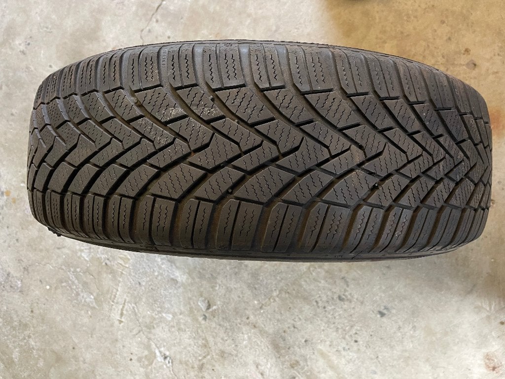 Continental winter contact TS 850 winterbanden, Ophalen, Gebruikt, 15 inch, Winterbanden