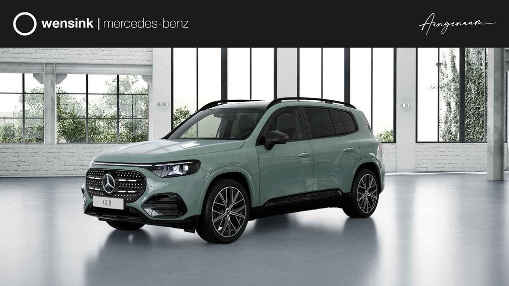 Mercedes-Benz GLB 250+ Business Solution AMG 85.5 kWh | Memo, Auto's, Mercedes-Benz, Achterwielaandrijving, Zwart, 607 km, Automatische klimaatregeling