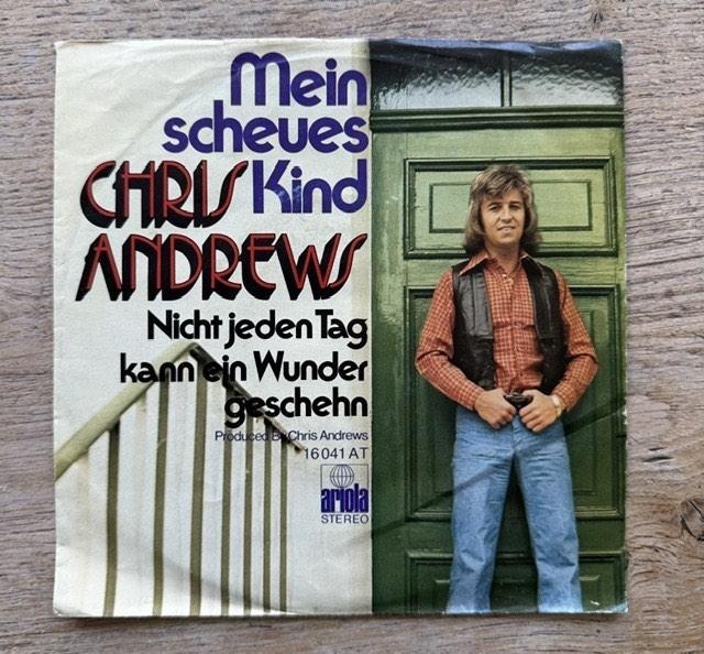 Chris Andrews - Mein scheues Kind, Cd's en Dvd's, Fotohoes, 7 inch, Single, Ophalen of Verzenden