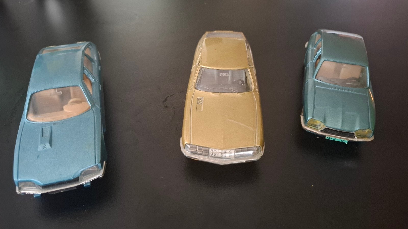 3 vintage Solido Citroën modelauto's 1:43 – SM 184 / CX 2, Hobby en Vrije tijd, Ophalen of Verzenden, Gebruikt, Auto, Overige merken