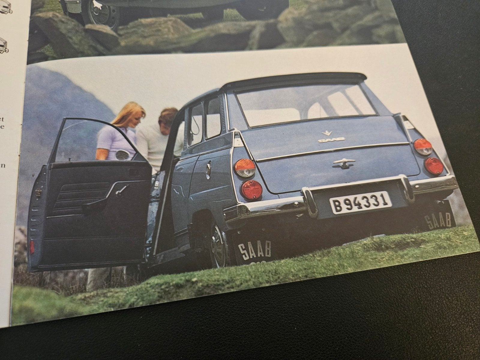 Brochure Saab 95, 96 & 99 1971, Ophalen of Verzenden, Zo goed als nieuw, Overige merken