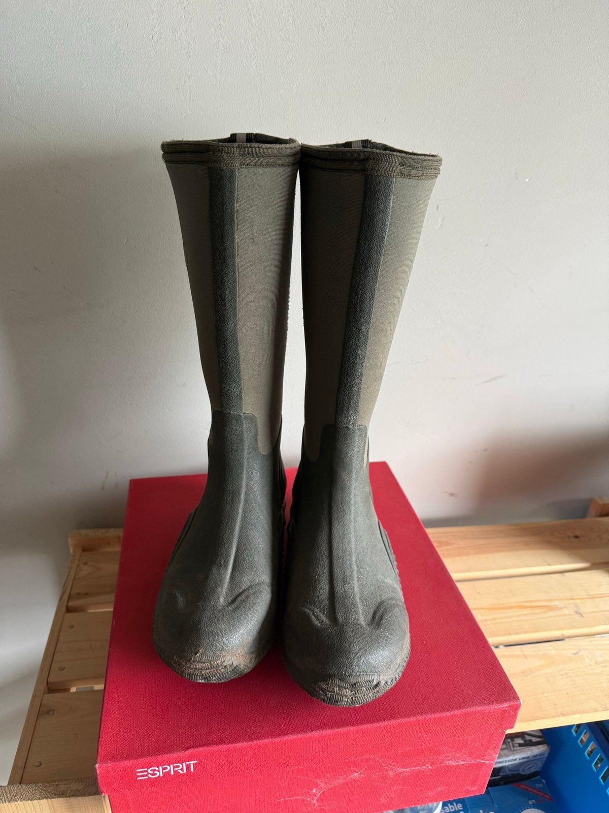 Muck Boot laarzen maat 38, Ophalen of Verzenden, Gedragen, Groen, Regenlaarzen