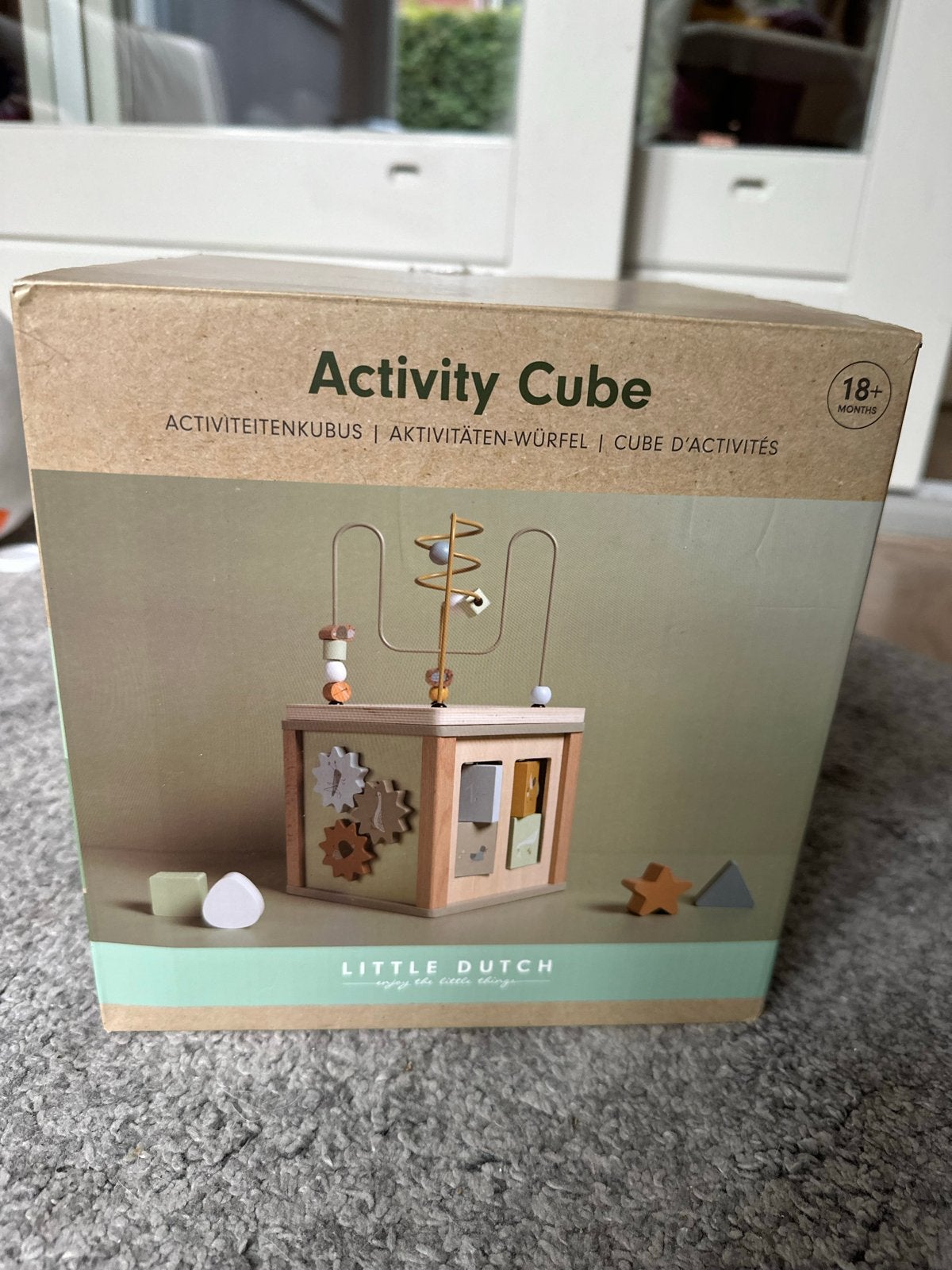 Little Dutch Activity Cube - Houten Speelkubus, Ophalen, Zo goed als nieuw, Overige typen