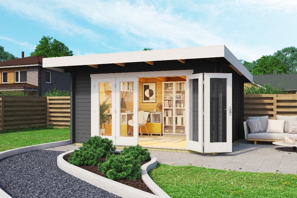 NIEUW Tuinhuis Sussex 1 + Bifold Door 2600X1957, Verzenden, Nieuw