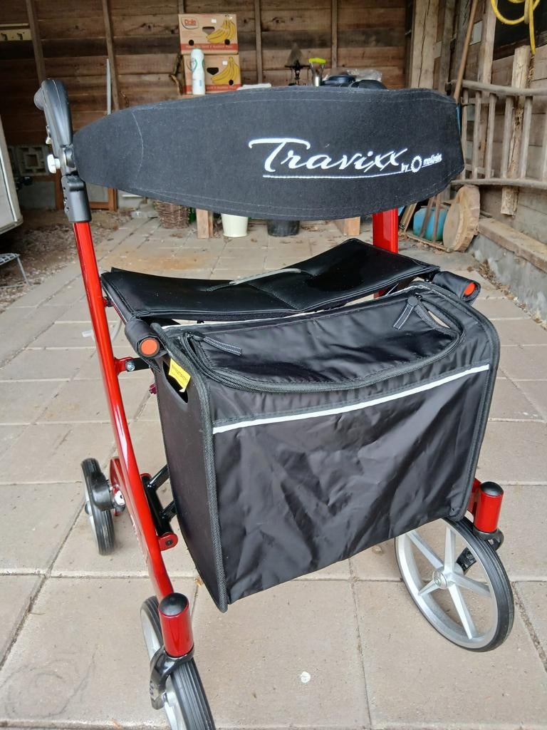 Rollator Travixx de Luxe, Diversen, Ophalen of Verzenden, Opvouwbaar