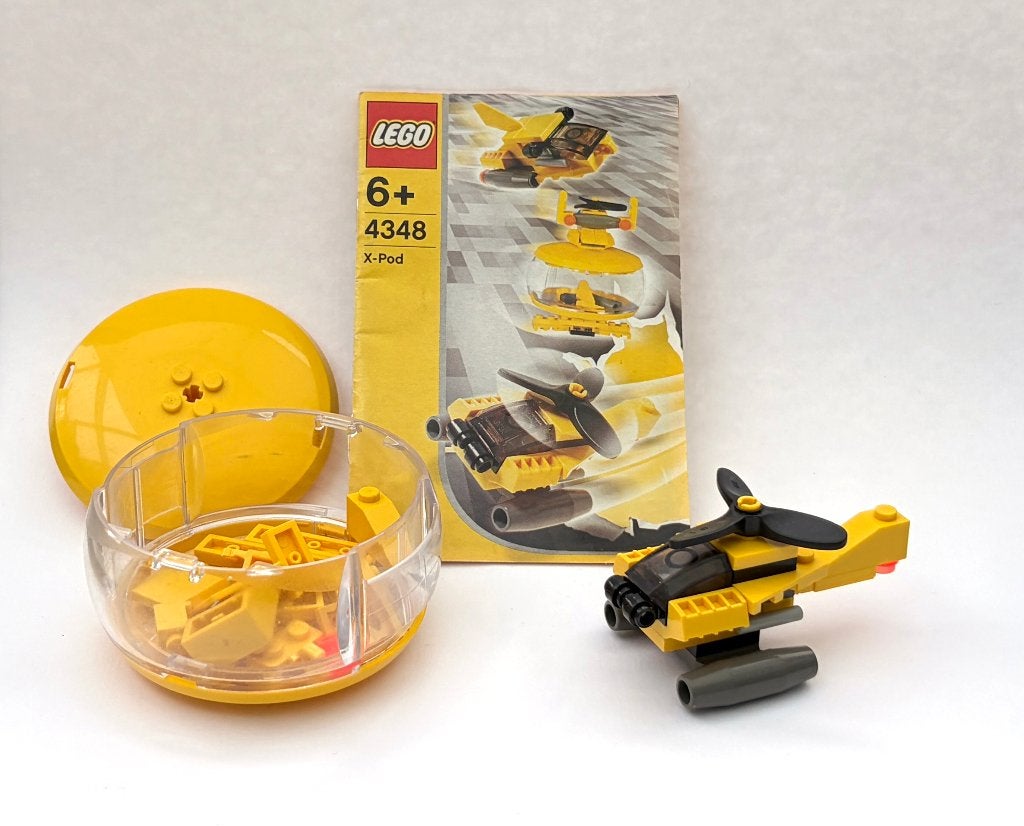 Lego Creator no. 4348: Aero Pod, onderzeeër / helikopter, Gebruikt, Lego, Compleet, Ophalen of Verzenden
