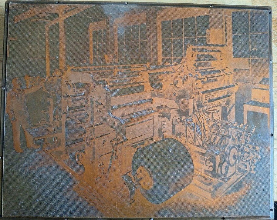 Ets drukpers De Gelderlander, Ophalen of Verzenden