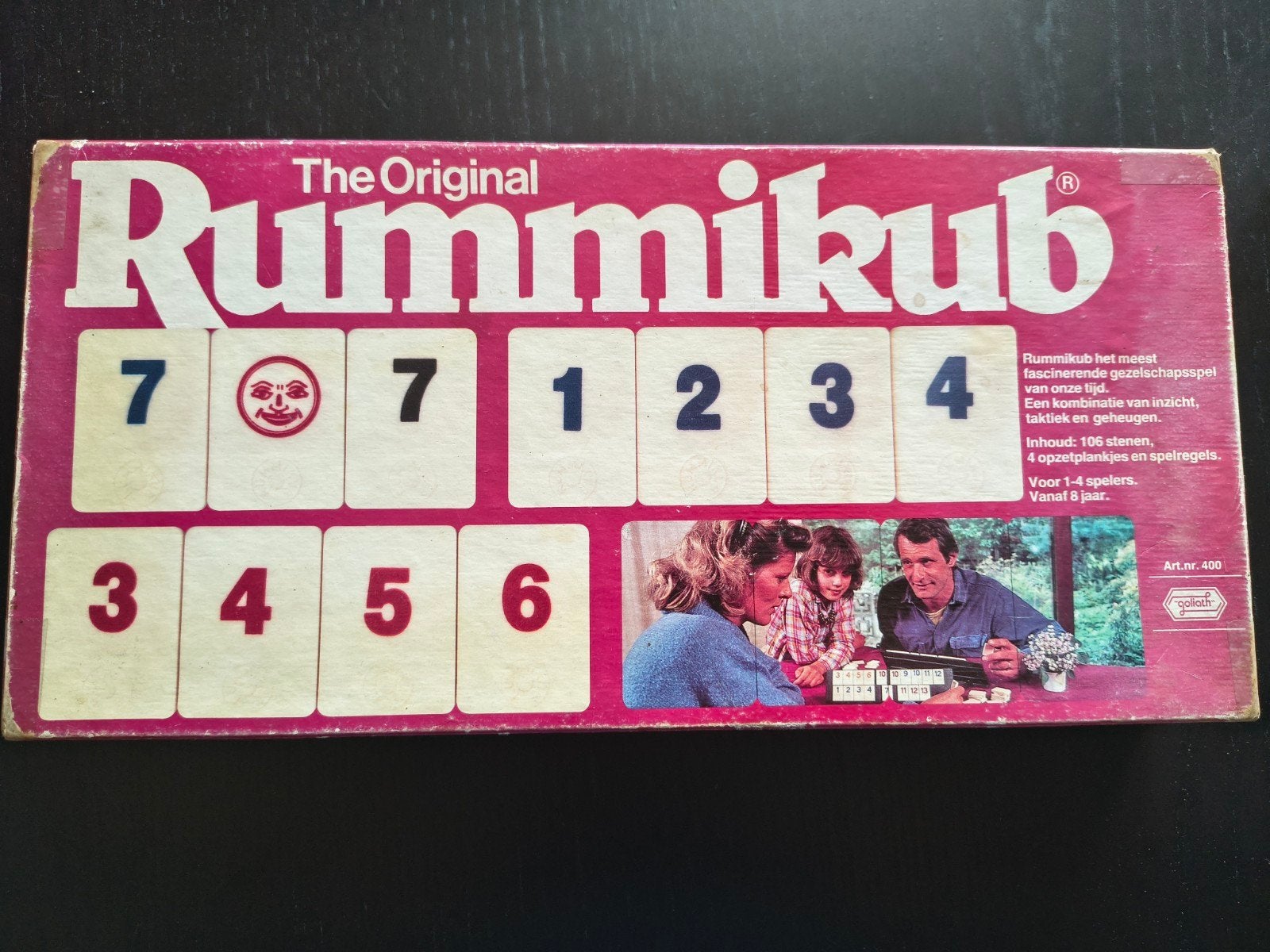 Rummikub Gezelschapsspel - Originele Uitgave, Een of twee spelers, Ophalen, Gebruikt, Goliath