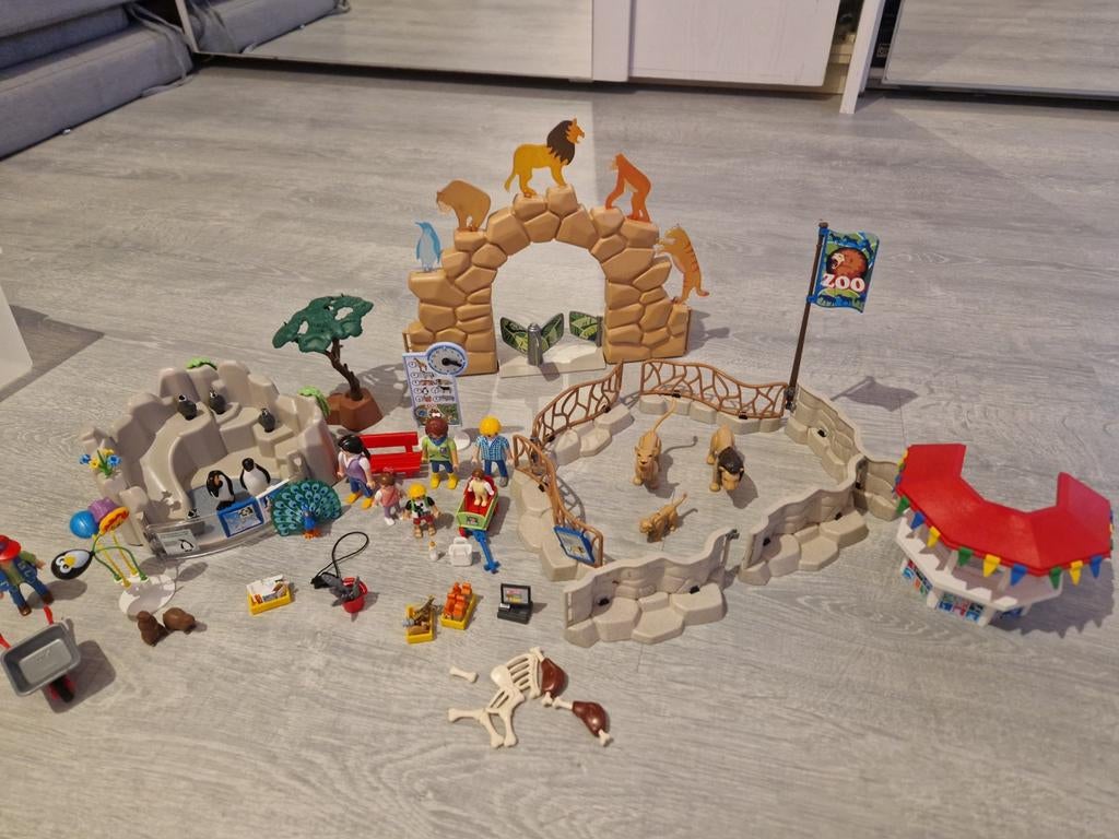 Playmobil Dierentuin Set 6634, Ophalen of Verzenden, Gebruikt, Jongen of Meisje