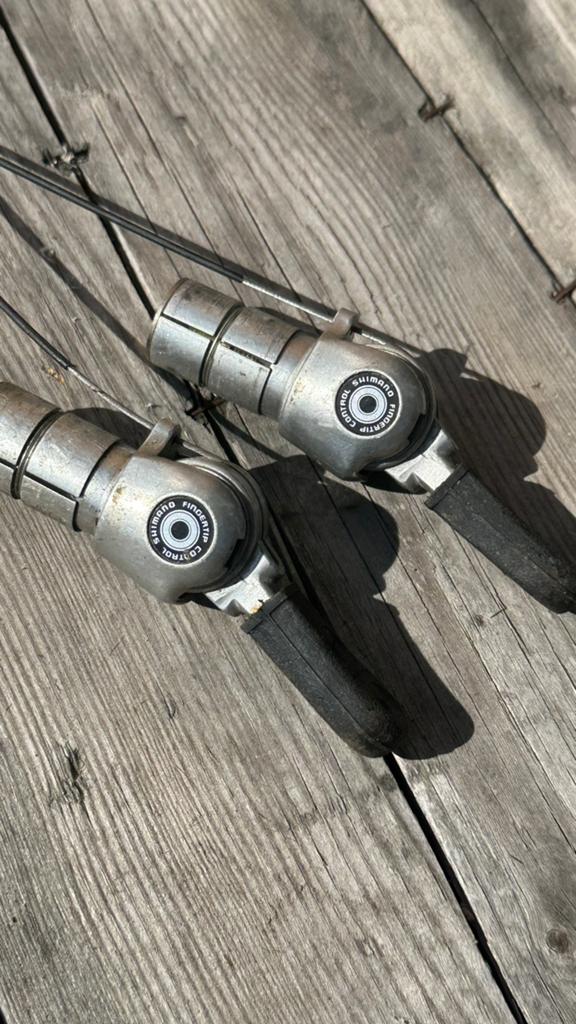 Bar end shifters shimano dura-ace /600(L600) 5-6 speed, Fietsen en Brommers, Fietsonderdelen, Overige typen, Ophalen of Verzenden