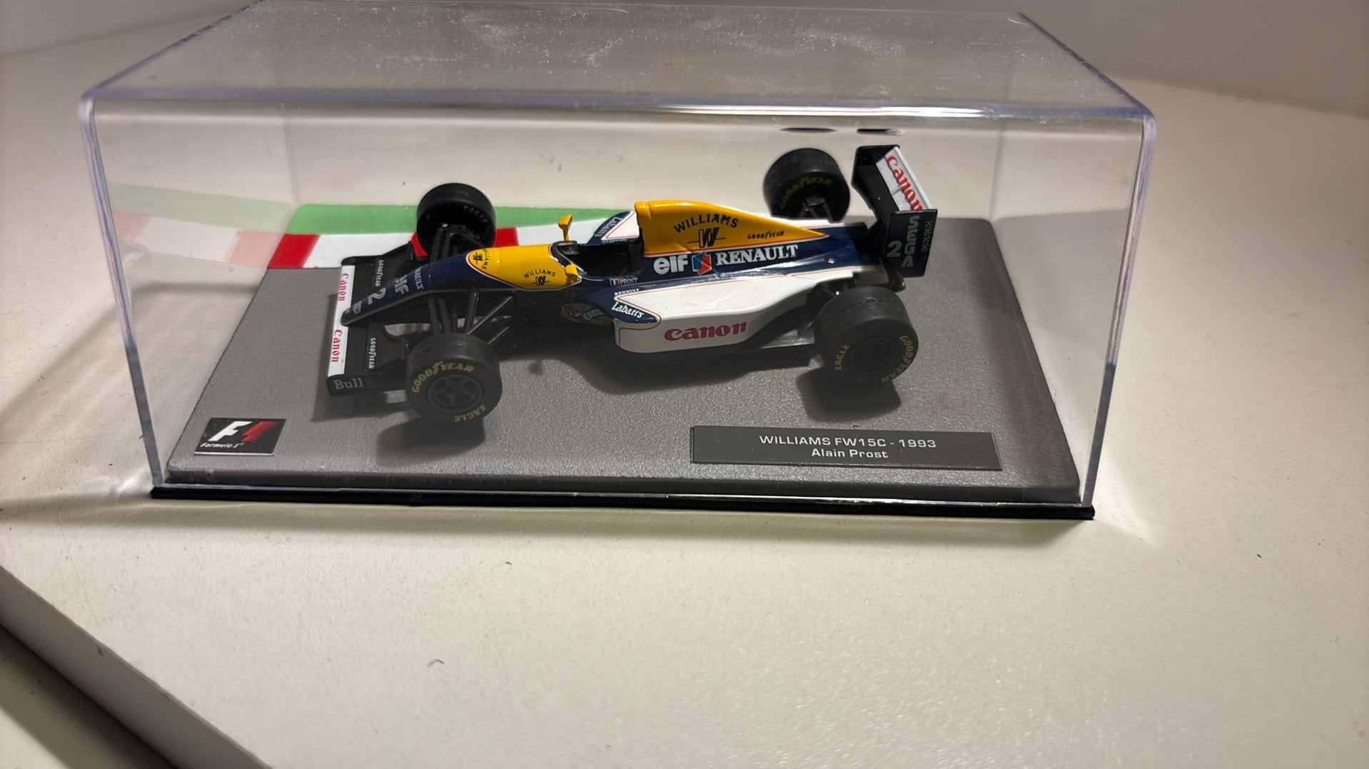 F1 Williams fw15c alain prost 1993 atlas 1.43, Overige merken, Auto, Ophalen of Verzenden, A