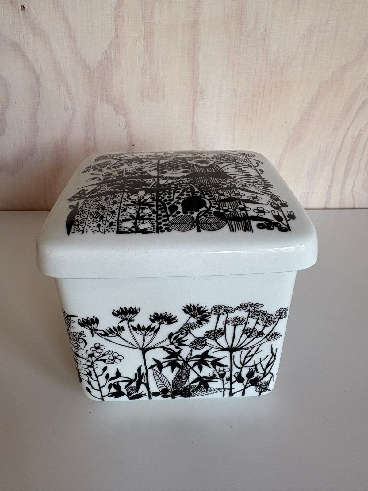 Noors Design Vintage - Figgjo Flint 1622 voorraadpot, Huis en Inrichting, Keuken | Servies, Gebruikt, Keramiek, Overige typen