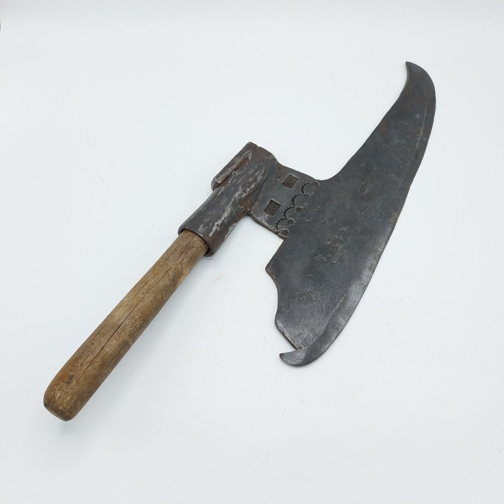 18e Eeuwse Oostenrijkse Rechtshandige Kantbijl (59260), Antiek en Kunst, Antiek | Gereedschap en Instrumenten, Ophalen of Verzenden