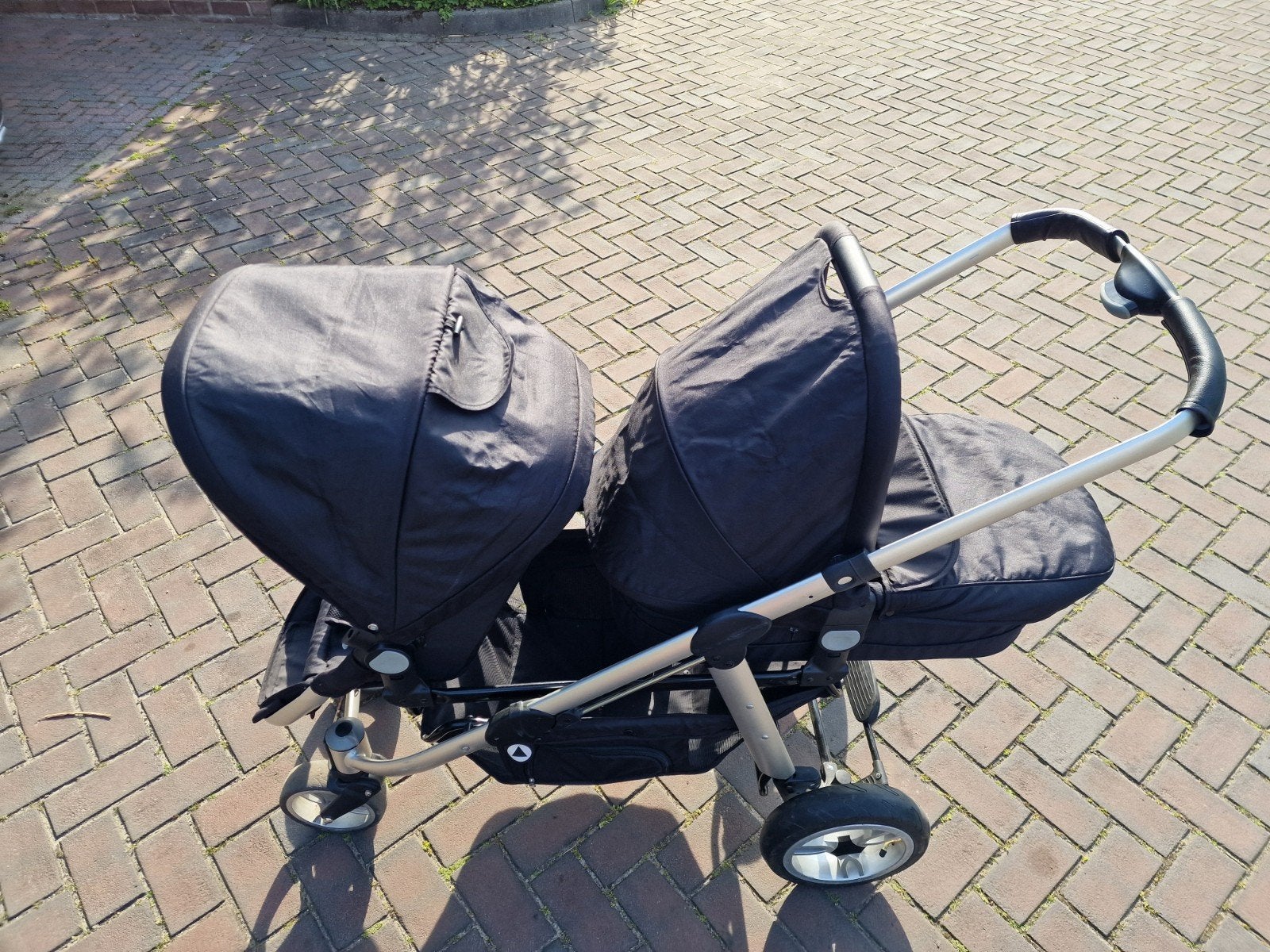 Topmark Combi 2 Duo kinderwagen, Gebruikt, Combiwagen, Verstelbare duwstang, Ophalen