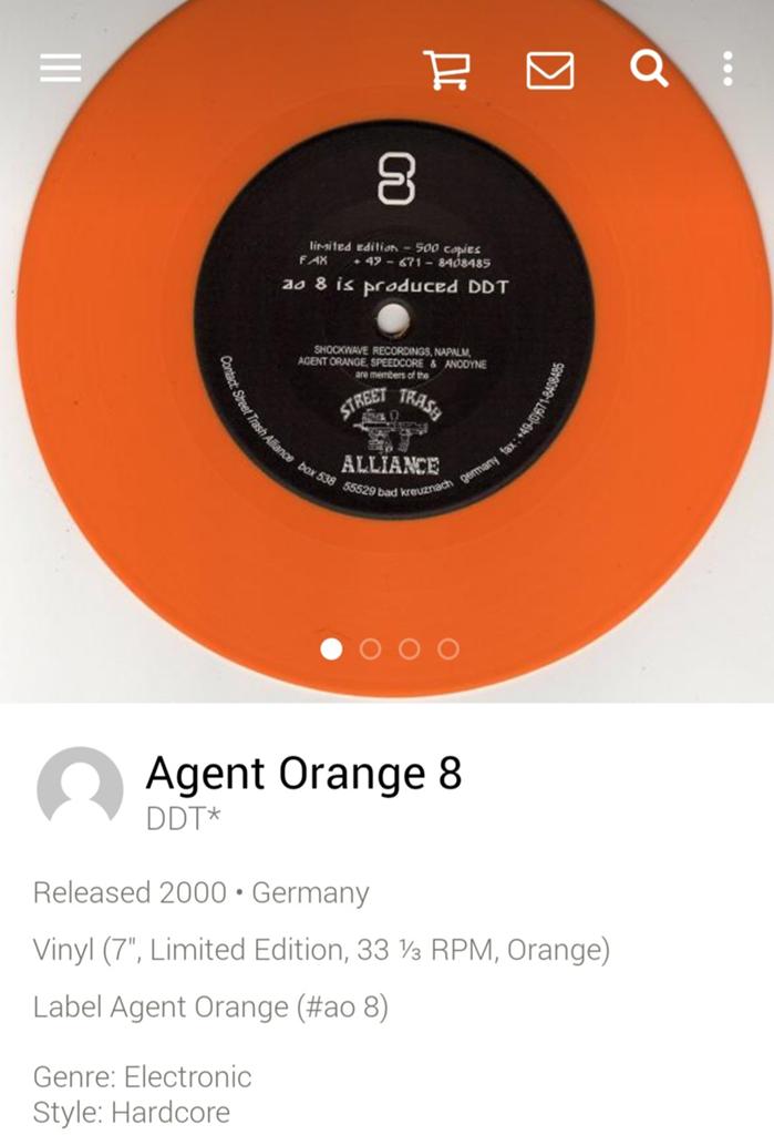 DDT - Agent Orange 08, Ophalen of Verzenden, Zo goed als nieuw, 12 inch
