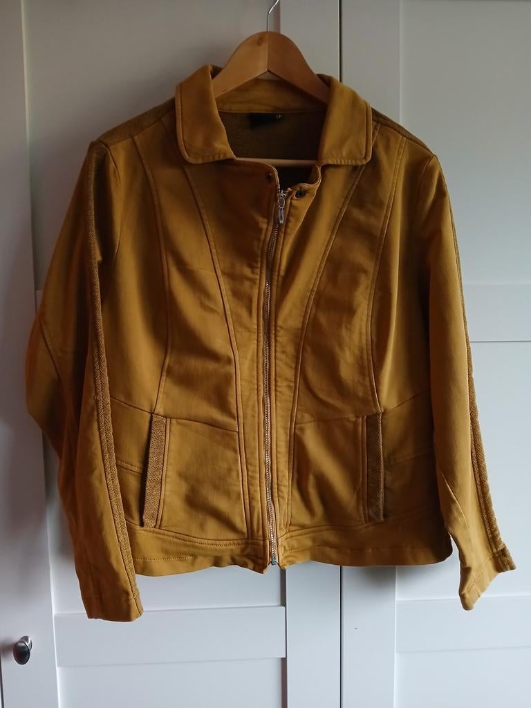 Mosterdgeel jasje maat XL Dreamstar, Dreamstar, Geel, Maat 46/48 (XL) of groter, Ophalen of Verzenden