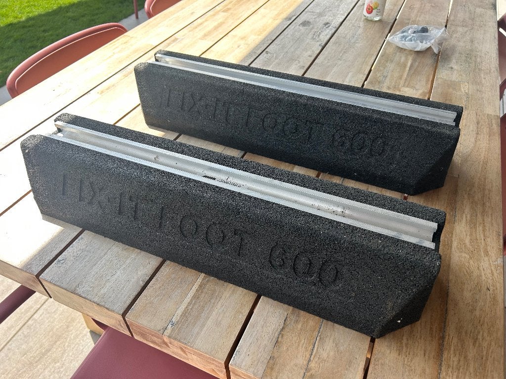 2x Big Foot 60cm, Doe-het-zelf en Verbouw, Verwarming en Radiatoren, Ophalen, Minder dan 30 cm, Overige typen, Nieuw