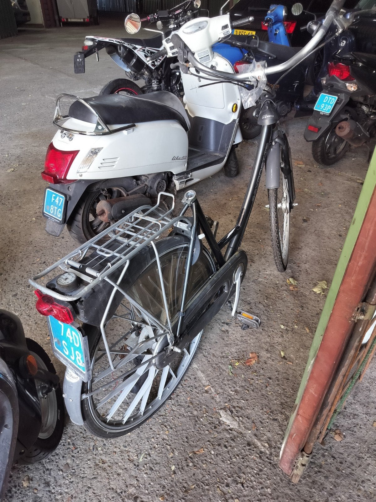 Solex met werk, Ophalen, Jax, Jax, Gebruikt