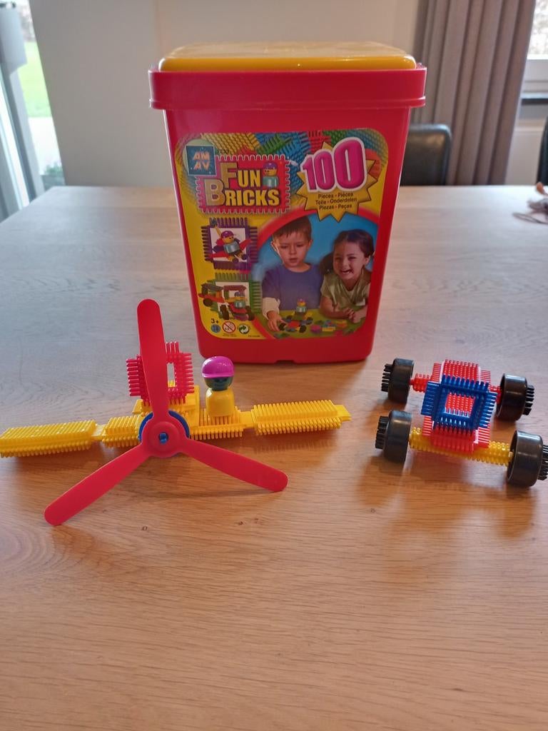 Fun Bricks Bouwset, Kinderen en Baby's, Speelgoed | Educatief en Creatief, Zo goed als nieuw, Bouwen, Ophalen