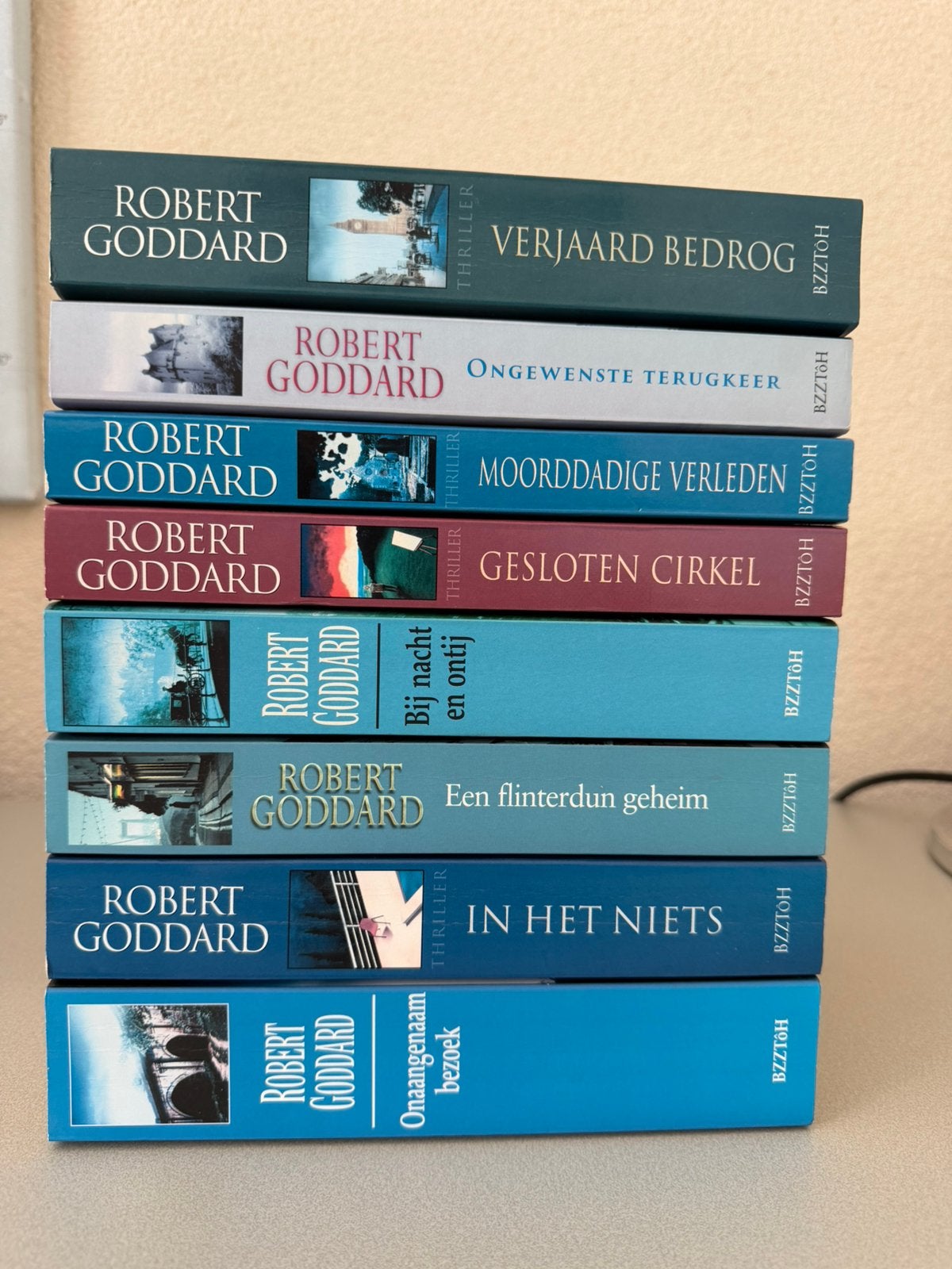 Robert Goddard 9 boeken in nieuwstaat, Boeken, Ophalen of Verzenden, Gelezen