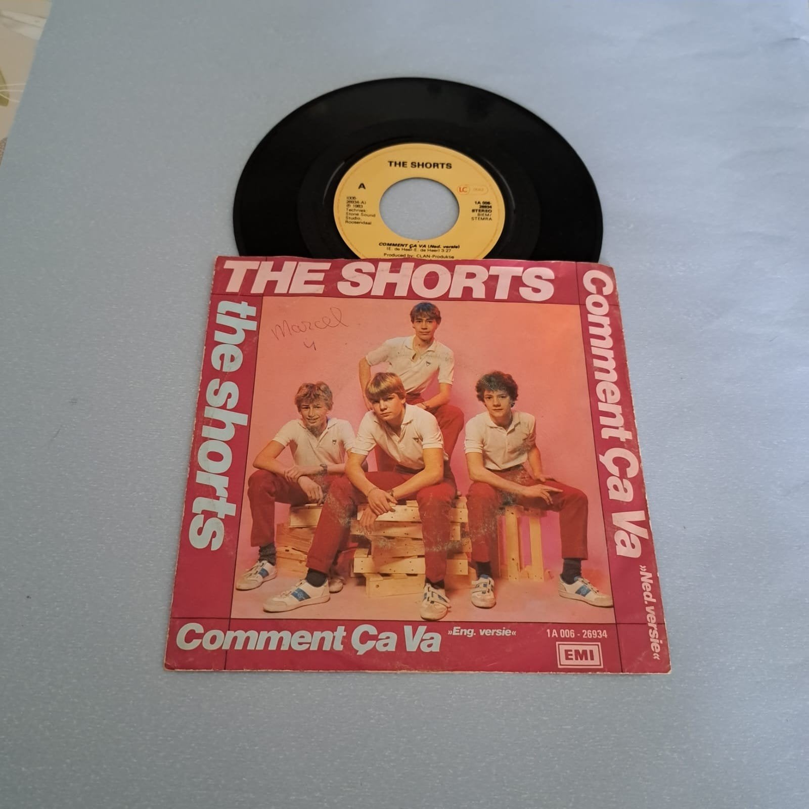 The Shorts - Comment Ça Va (7 inch vinyl single), Ophalen, Gebruikt, 7 inch, Pop