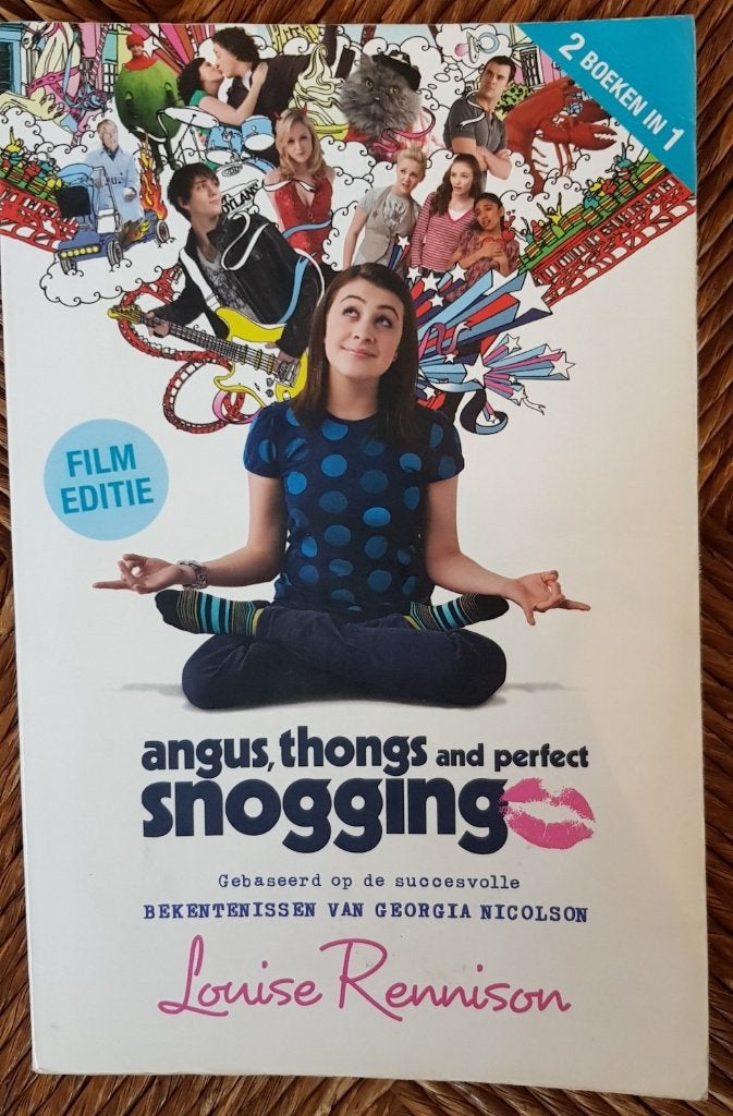 Angus, thongs and perfect snogging - NLse versie - 2 boeken, Ophalen of Verzenden, Gelezen, Louise Rennison, Fictie