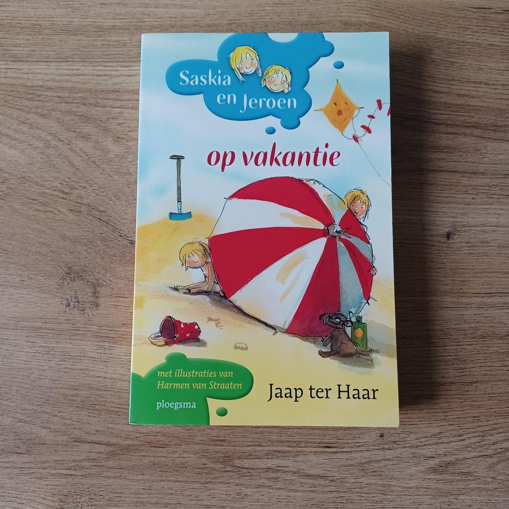 Saskia en jeroen op vakantie leesboek, Boeken, Ophalen of Verzenden, Zo goed als nieuw, Jaap ter Haar, Fictie algemeen