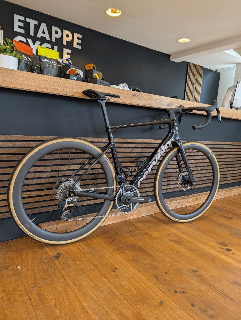 Cervélo Caledonia - 5 Red AXS 56cm 2025 Black, 28 inch, Carbon, Heren, Cervelo