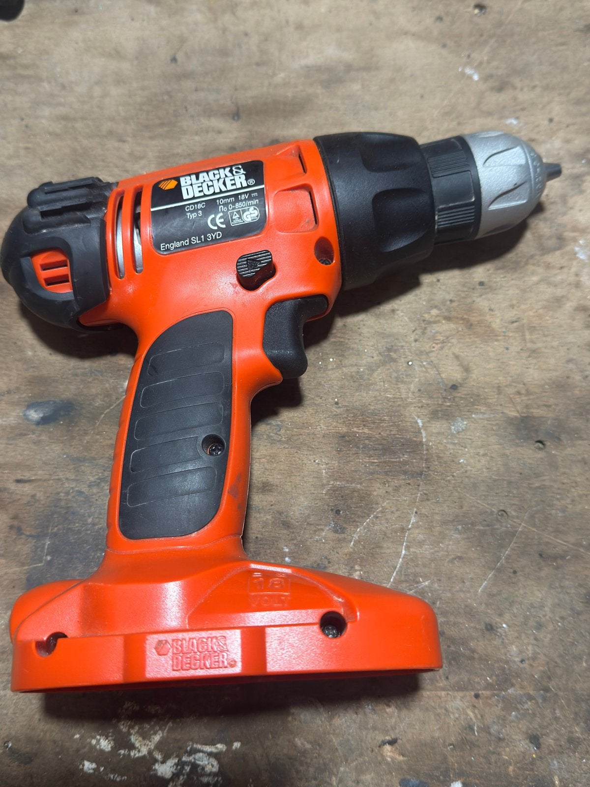 Black & Decker Accuboormachine CD18C - Gebruikt