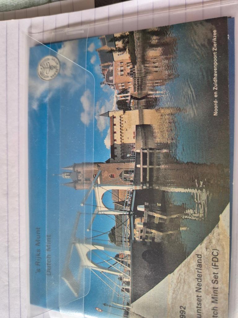 Nederlandse Muntset 1992 - Noord- en Zuidhavenpoort, Postzegels en Munten, Munten | Nederland, Ophalen of Verzenden