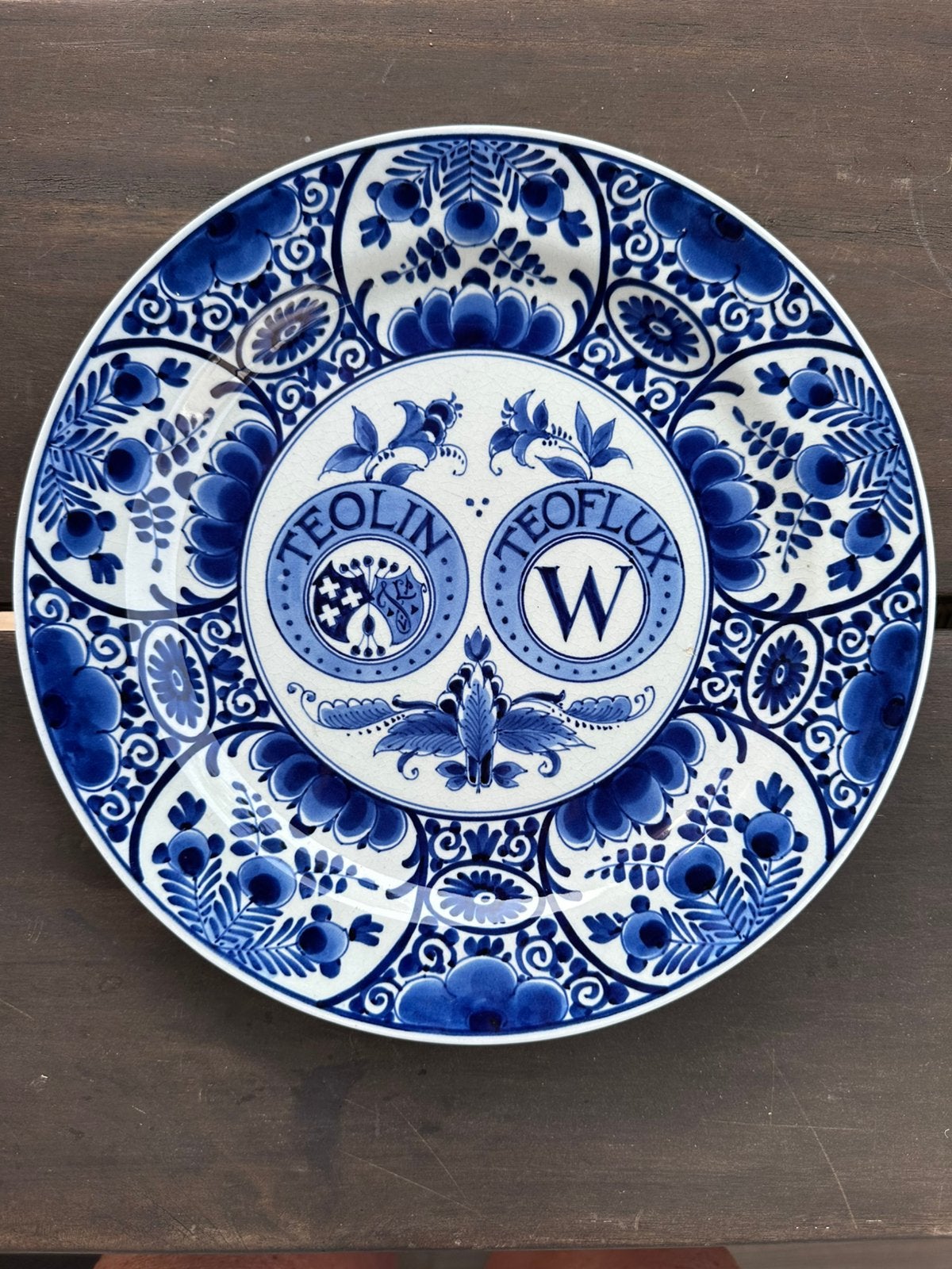 Origineel wandbord uit 1934 Porceleyne Fles / Royal Delft, Antiek en Kunst, Ophalen of Verzenden
