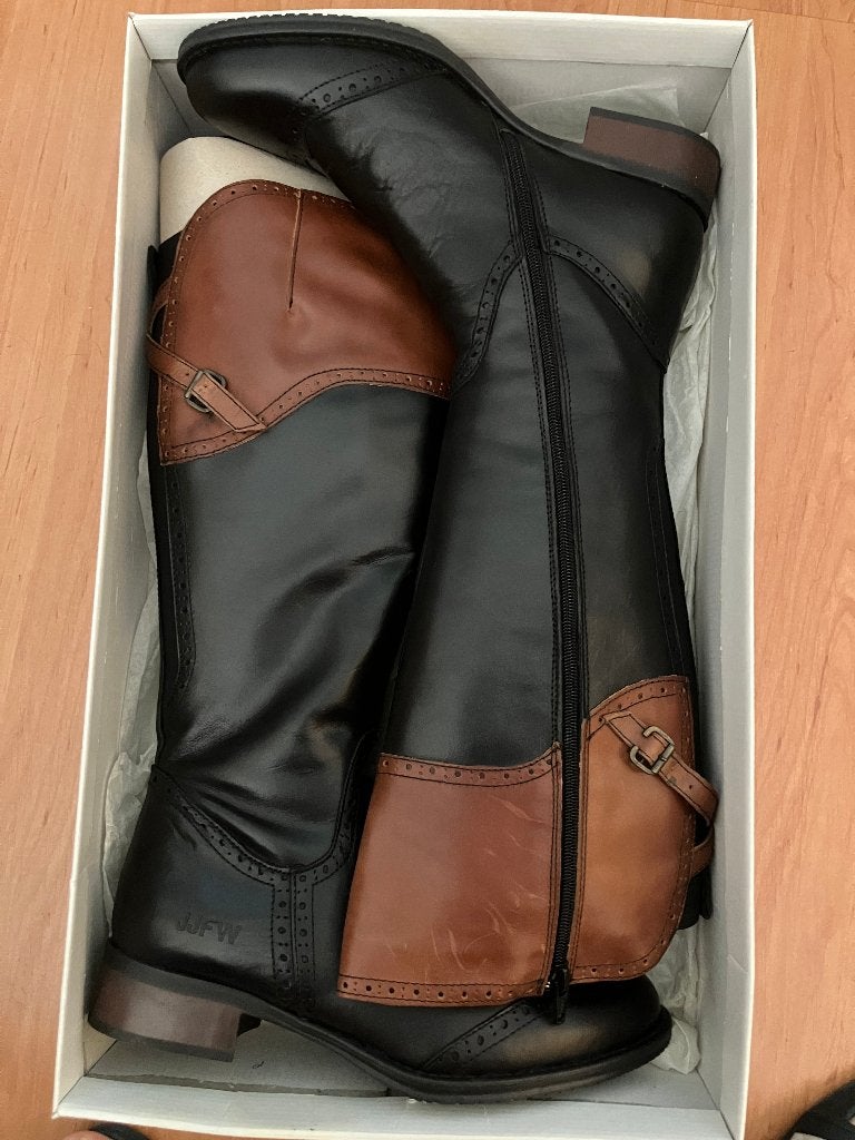 JJ Footwaer nieuwe laarzen maat 39, Kleding | Dames, Schoenen, Hoge laarzen, Zwart, Nieuw, Ophalen of Verzenden
