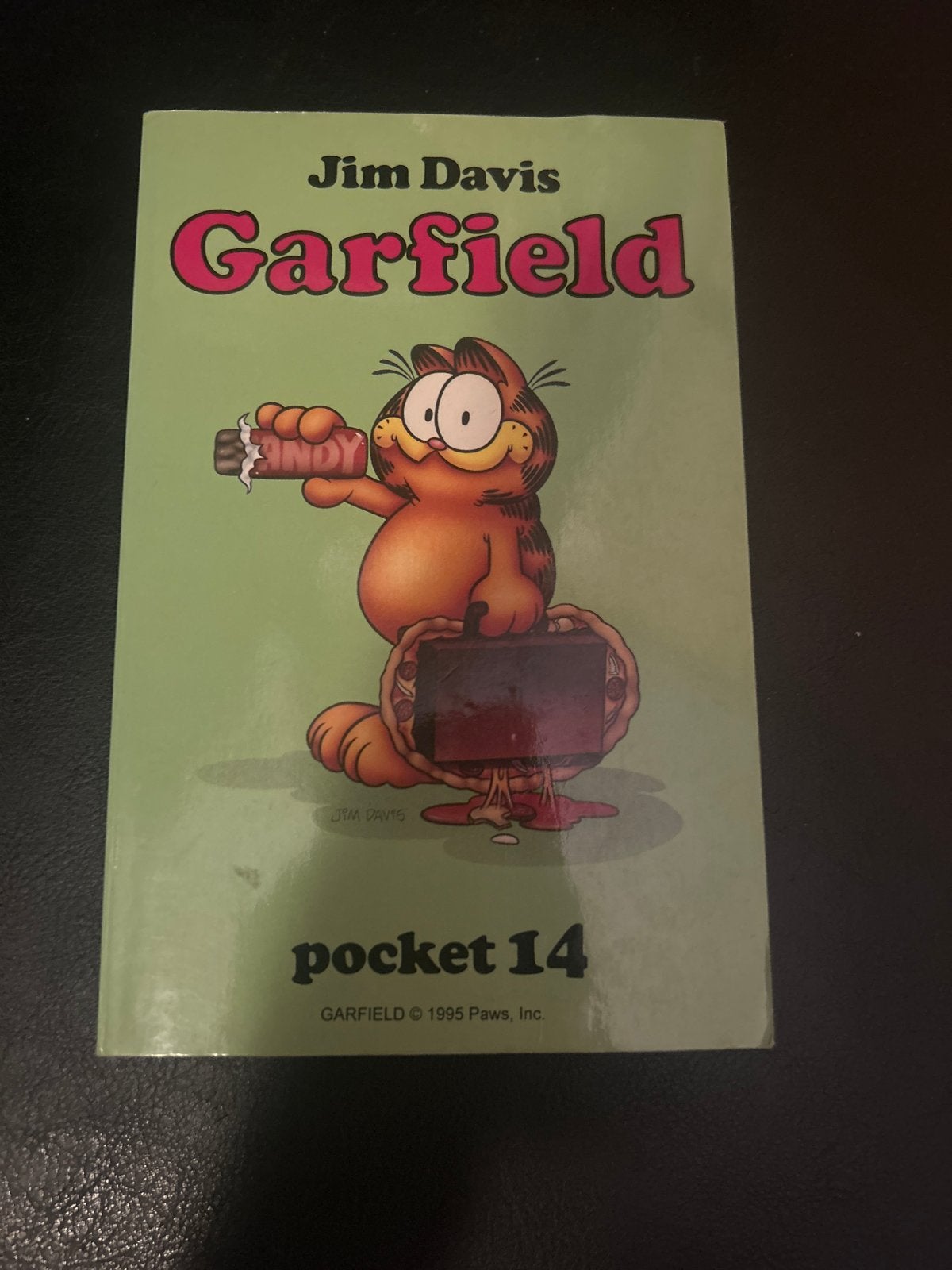 Garfield Pocket 14 - Jim Davis Stripboek, Eén stripboek, Ophalen of Verzenden, Gelezen