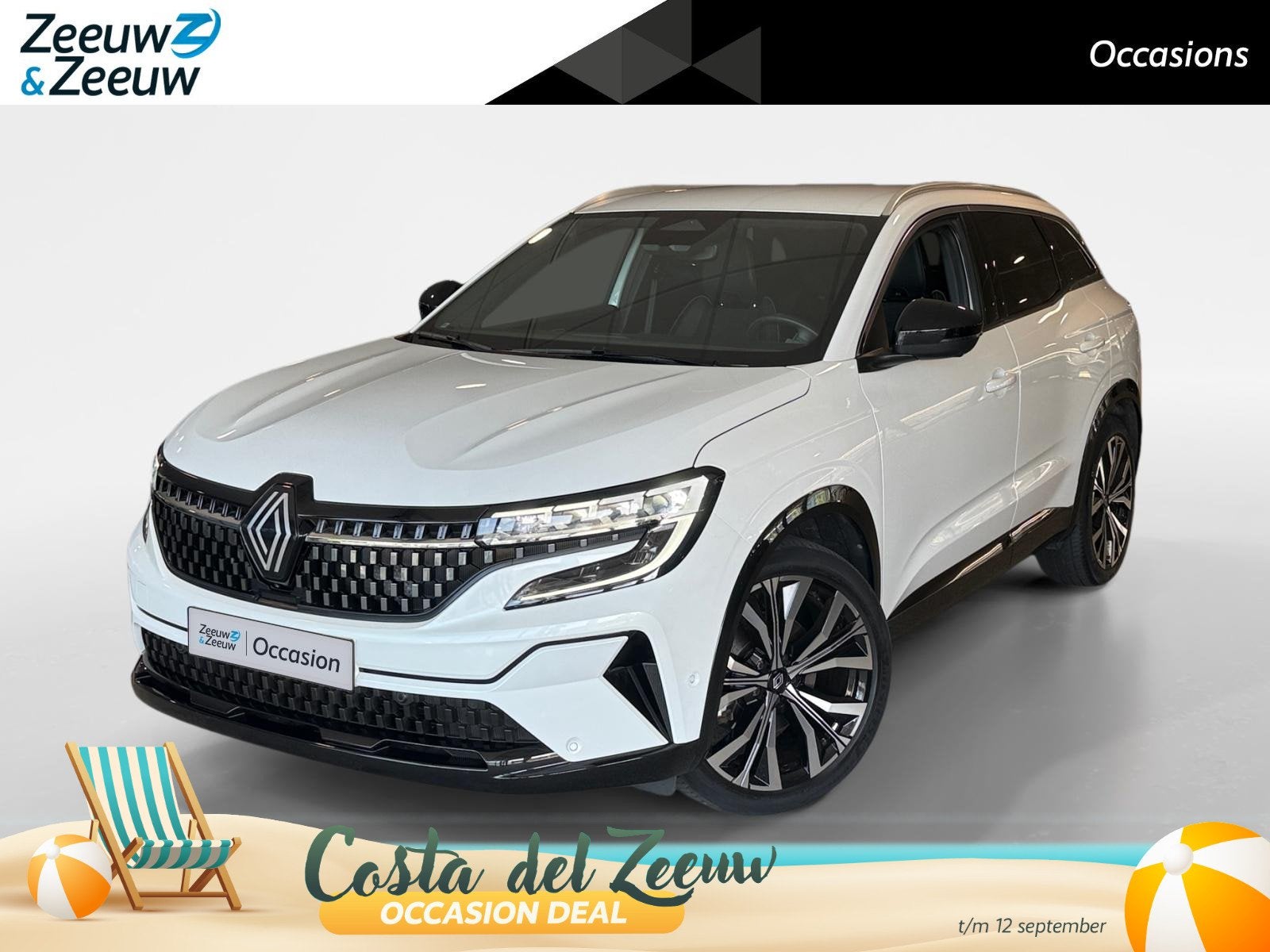 Renault Austral 1.2 E-Tech full hybrid 200 iconic *Automaat*, Auto's, Renault, 12 maanden, Gebruikt, 1199 cc, Leder en Stof
