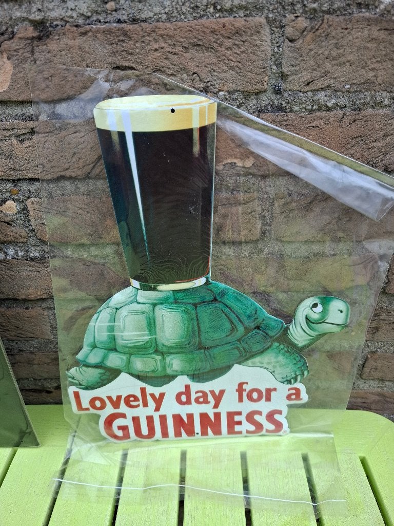 Guinness Schildpad nieuw in verpakking, Ophalen of Verzenden, Nieuw, Reclamebord, Plaat of Schild, Overige merken