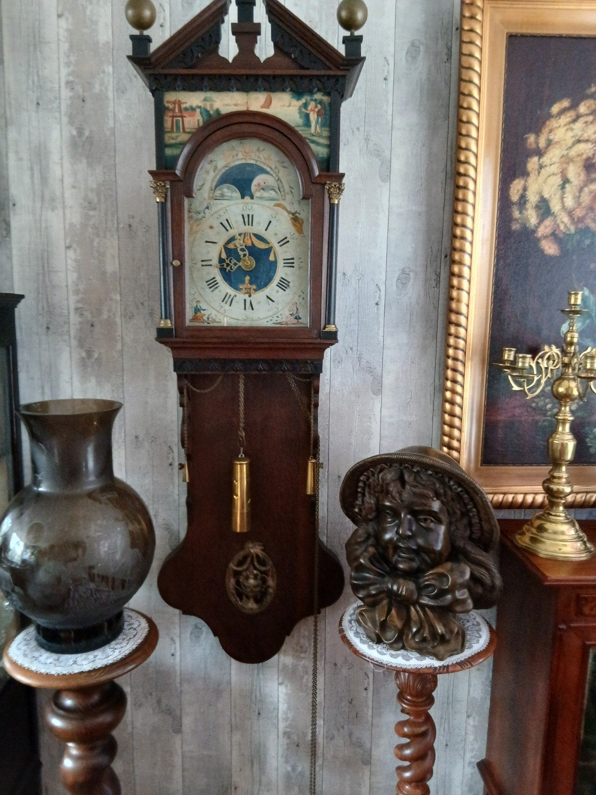 antieke.klok.te.koop, Ophalen of Verzenden