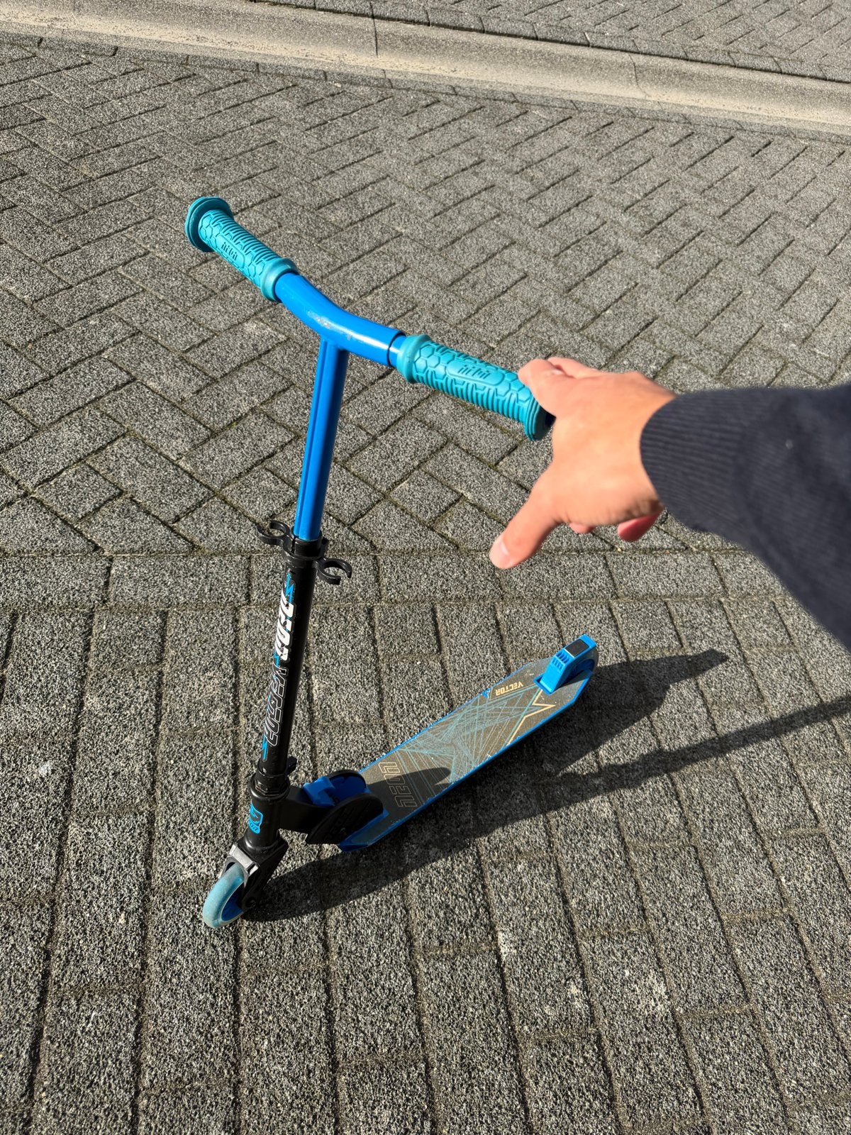 Kinderstep met lichtgevende wielen (6-8 jaar), Ophalen of Verzenden, Gebruikt, Gewone step