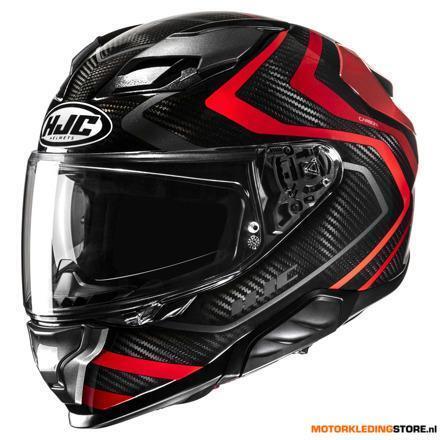 HJC F71 Carbon Nevio Integraalhelm, Zwart-Rood, Ophalen of Verzenden, Nieuw met kaartje