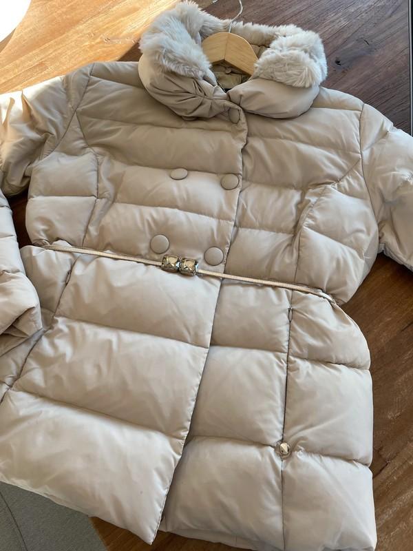Winterjas Kocca maat XL, Beige, Maat 46/48 (XL) of groter, Kocca, Ophalen of Verzenden