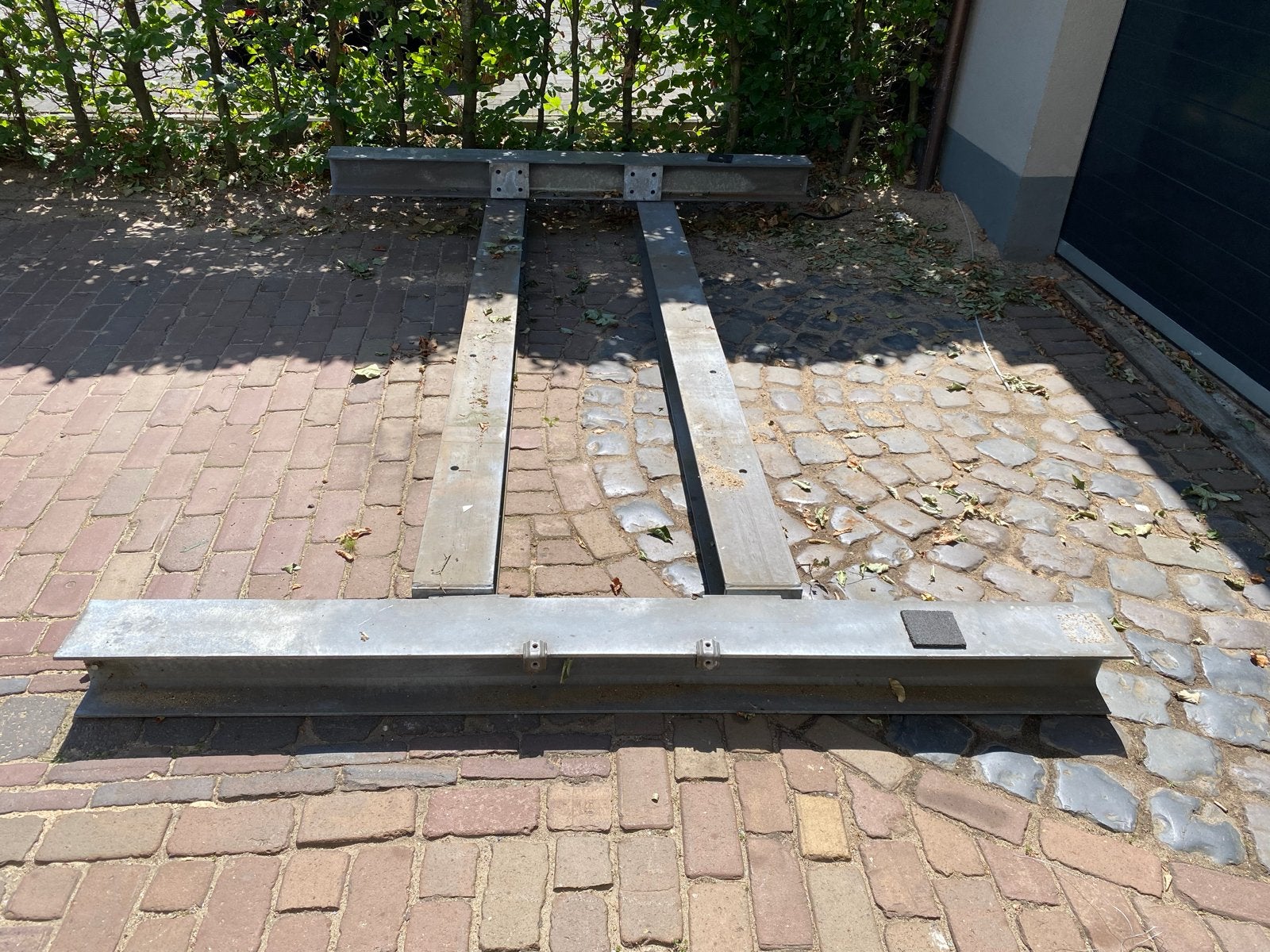 H-profiel balken 2x2m en 2x2.8m, 16x16cm, 10mm dik, Ophalen, Gebruikt, IJzer