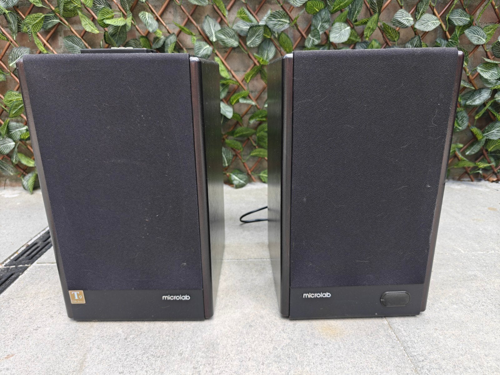 Microlab Solo 6C 100W Zwart Houten Luidsprekers, Overige merken, Stereo speakers, Gebruikt, 60 tot 120 watt