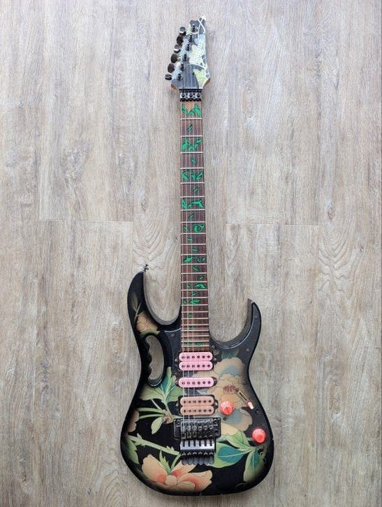 Ibanez JEM 77 FP Steve Vai Signature (1989) - Origineel, Ophalen, Gebruikt, Solid body, Ibanez