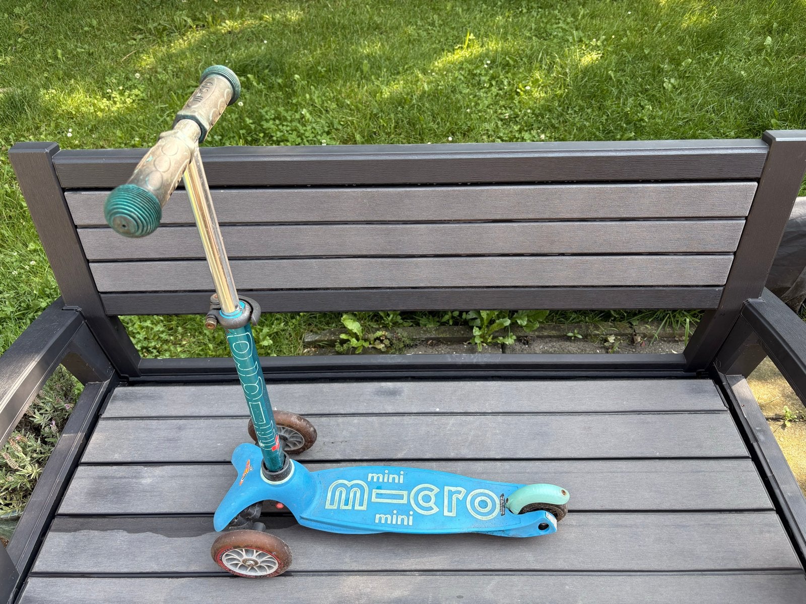 Mini Micro Step Blauw, Fietsen en Brommers, Ophalen, Gebruikt, Gewone step