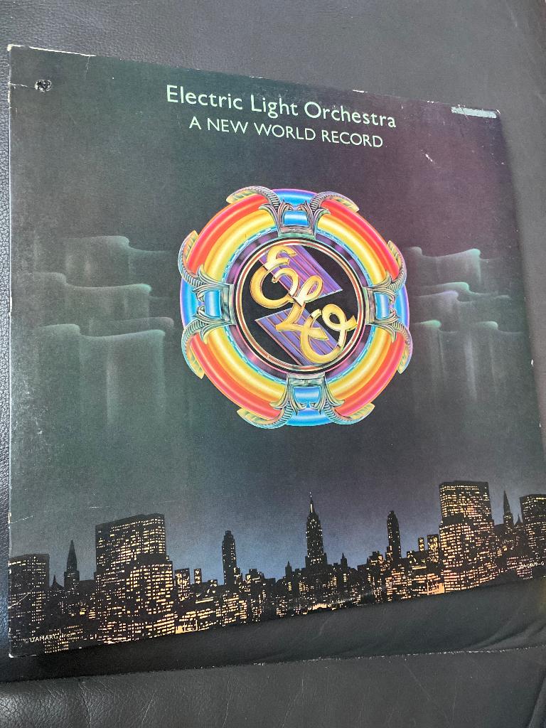 Electric Light Orchestra : A New World Record ( lp vinyl), Cd's en Dvd's, Vinyl | Rock, Ophalen of Verzenden, Gebruikt, 12 inch