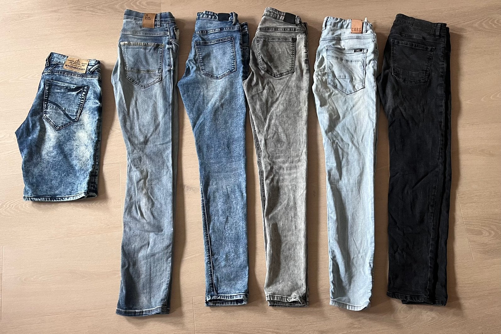 Spijkerbroeken tiener, Ophalen of Verzenden, Zo goed als nieuw, Blauw, W32 (confectie 46) of kleiner