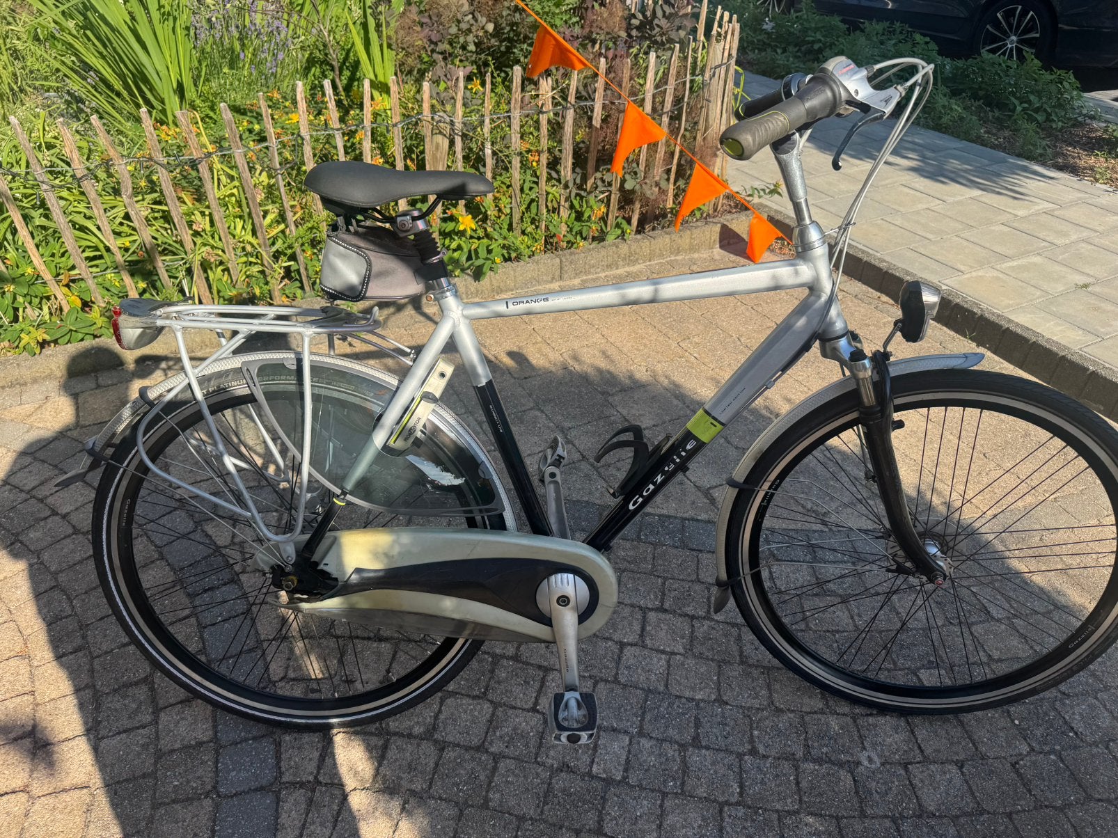 Te koop Gazelle Orange Limited Edition 28 inch herenfiets, Ophalen, Gebruikt, Versnellingen, 57 tot 61 cm