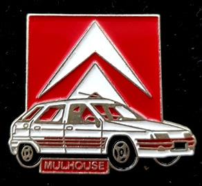 Citroën ZX- Mulhouse pin, Verzenden, Nieuw, Transport, Speldje of Pin